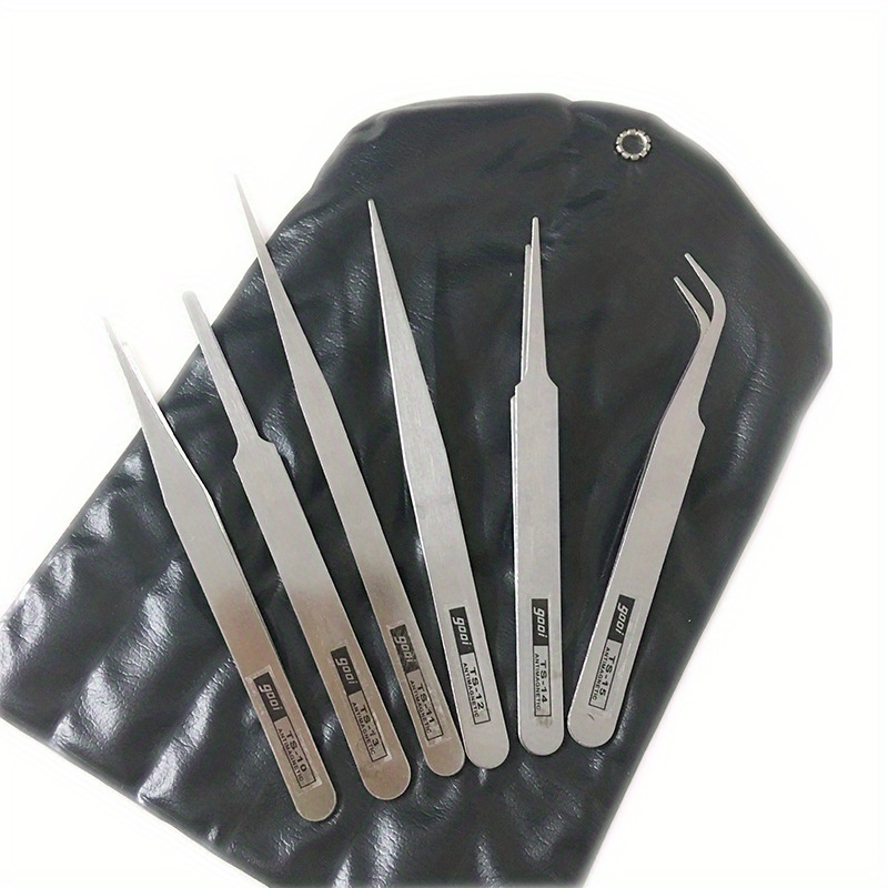 6-piece stainless steel tweeze - Succulent Set 评论和价格