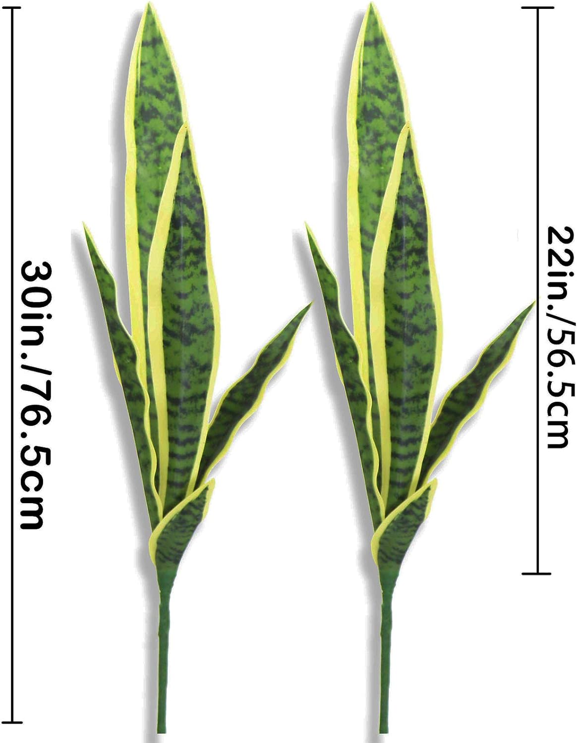 4 PCS Fake Artificial Snake Fa - Snake Plant 评论和价格
