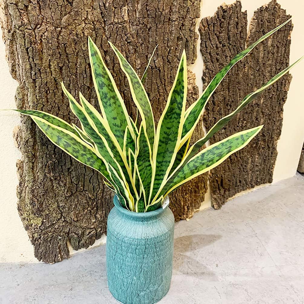 4 PCS Fake Artificial Snake Fa - Snake Plant 评论和价格