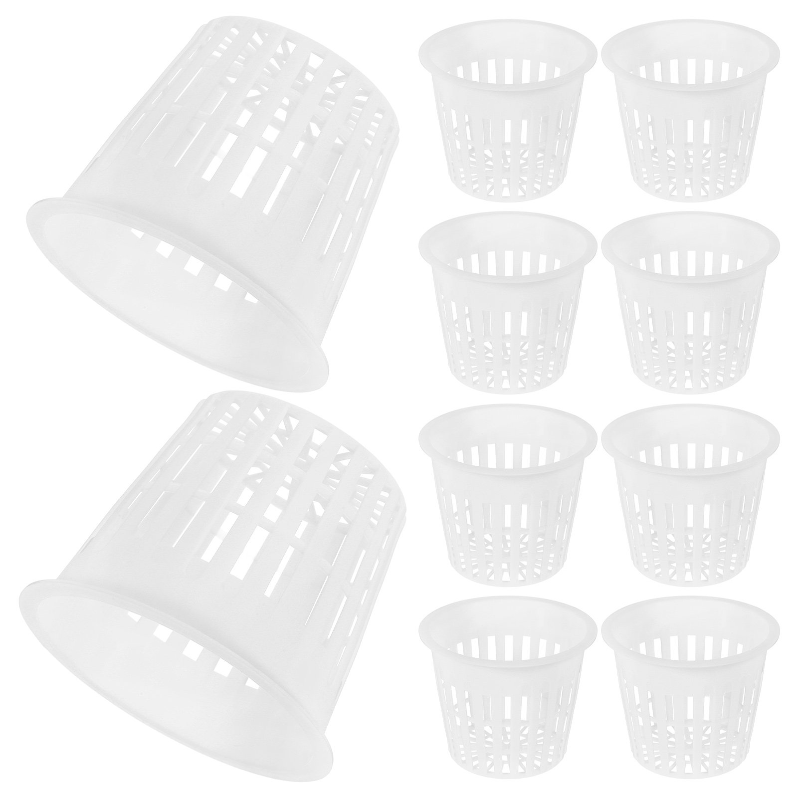 10Pcs Plastic Net Pots Mesh Hy - Plant Pot 评论和价格